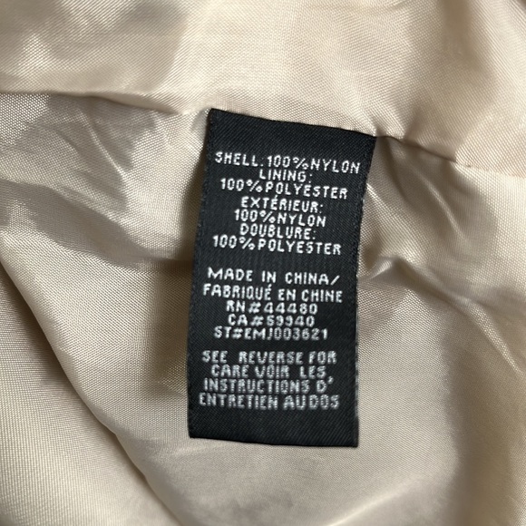 Elwood Men’s Beige Bomber Jacket - Picture 4 of 4